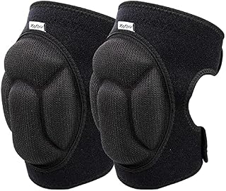 Knee Pads Work 20MM Thick Sponge Anti-Slip Gardening Knee Pads Collision Avoidance Volleyball Knee Pads for Men Women(1 Pair
