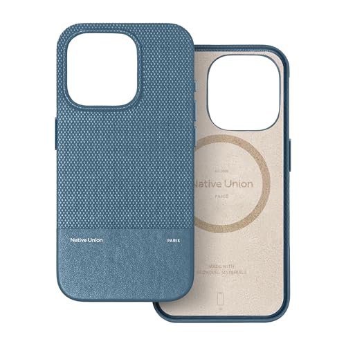 Étui iPhone 16 antichute Native Union coque MagSafe résistante marine