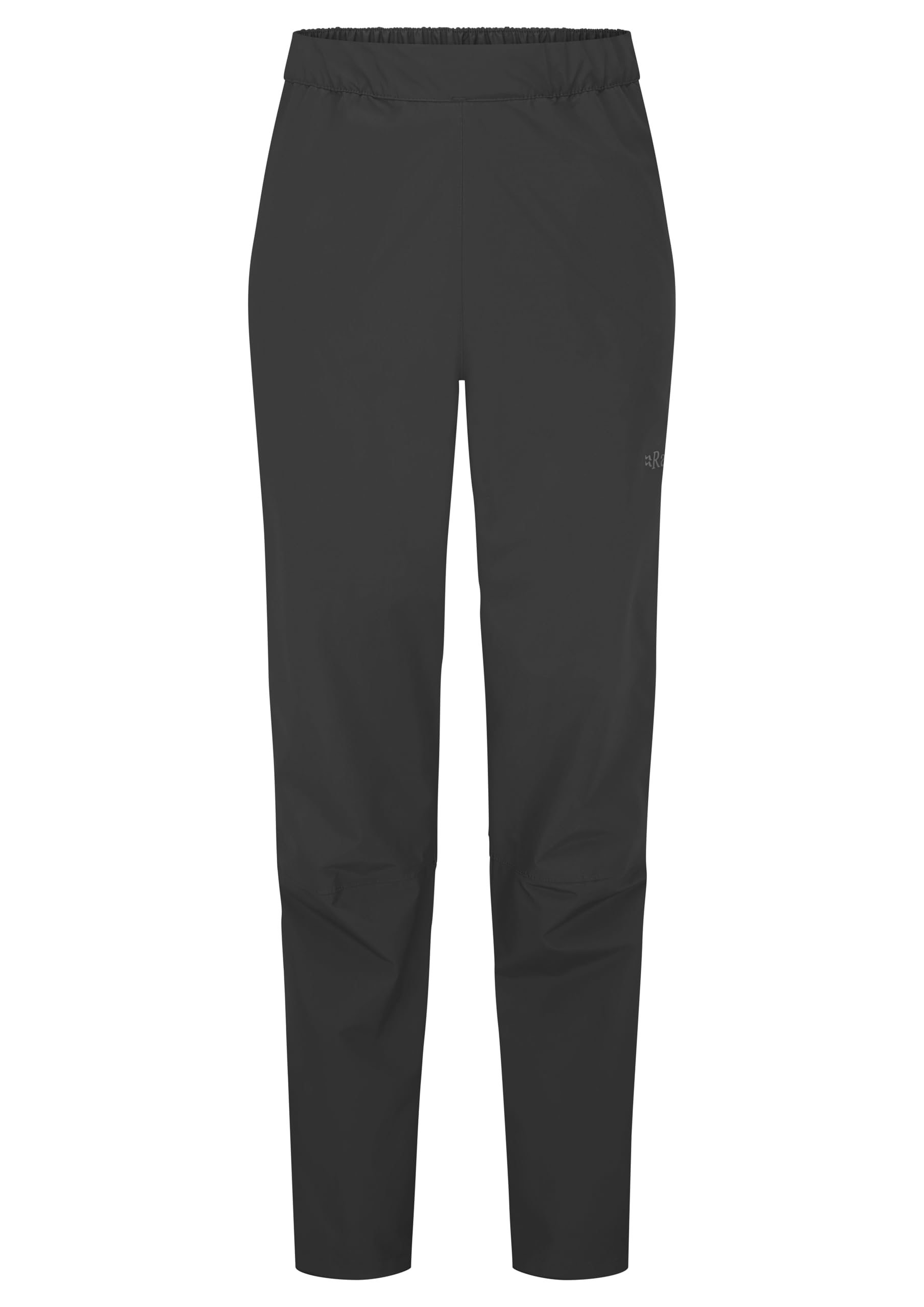 Rab Women's Downpour Pants - Waterproof Breathable Rain Trousers for Hiking & Trekking - Black - Medium/30 Inseam