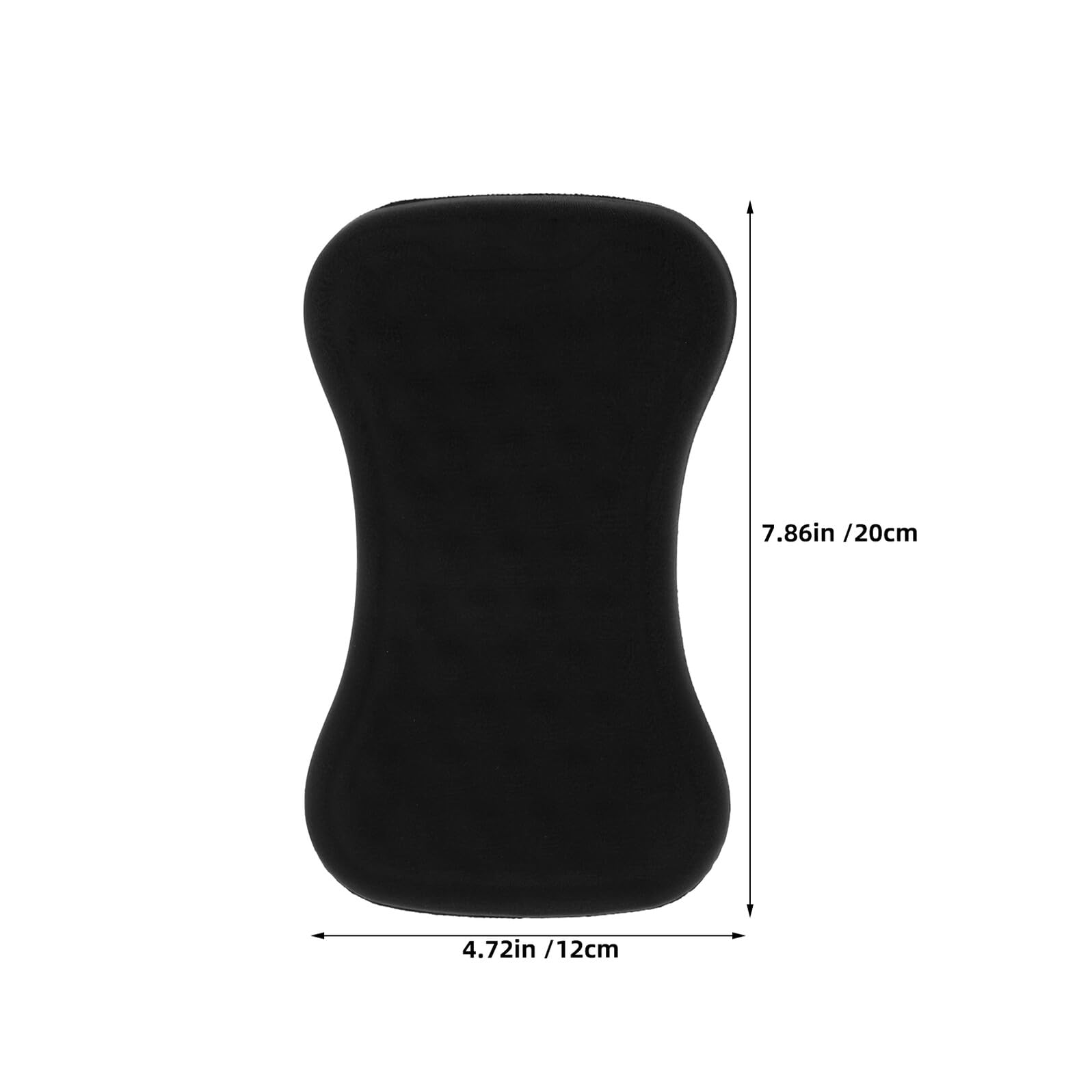 Poggiapolsi per Mouse e Tastiera da 2 Pezzi in Memory Foam Ergonomico Supporto per Polso ad Alta Elasticità per Ufficio Gaming e Laptop Cuscinetti Confortevoli in Cotone e