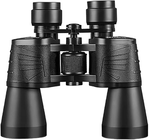10x50 High Power Binoculars with Weak Light Vision Smartphone Adapter for Bird Watching Hunting BAK4 Prism FMC Lens Handheld Telescope disponible en Yaxa Colombia