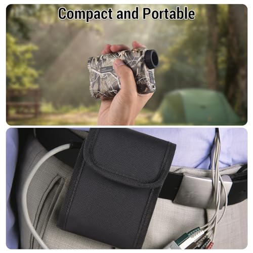 فاونو جهاز تحديد المدى الرقمي للجولف مع قياس الارتفاع والزاوية 600 متر / 800 متر / 1000 متر