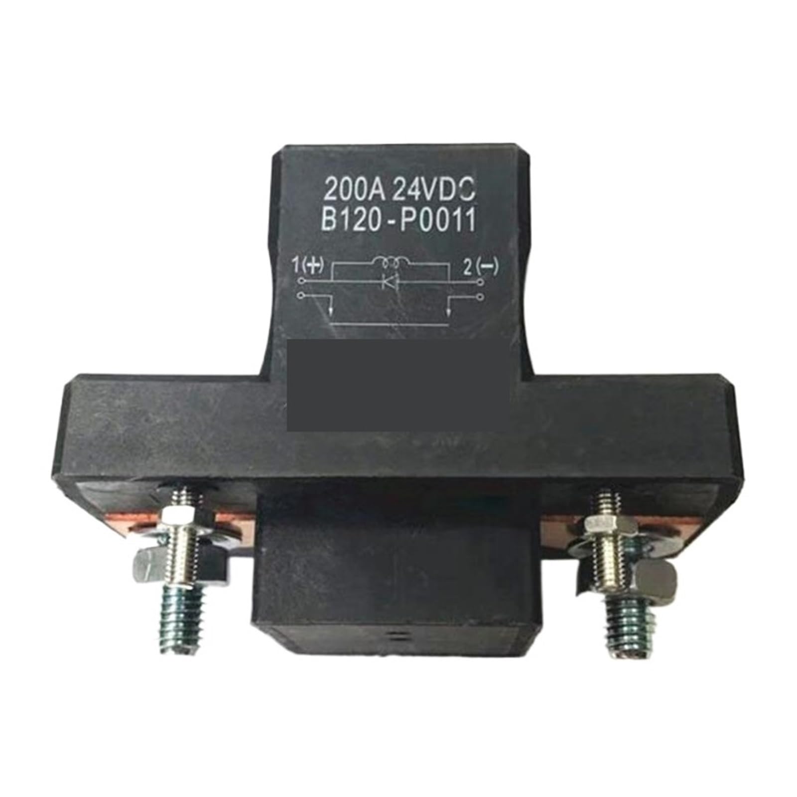 Relais 24V B120-P0011 200A 24VDC avec diode intégrée haute performance
