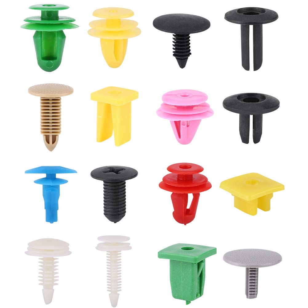 Car Retainer Clip Door Clips Fastener Push Trim Plastic Clips Pin Rivet Bumper - Foto 5