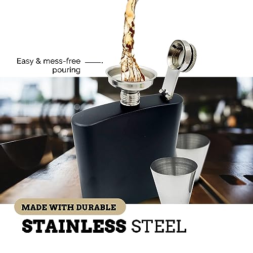 Groom Gifts from Bride on Wedding Day, Gifts for Groom to be, Fiance Gifts for Him, Bride and Groom Flask, Groom Gift, Groom Engagement, Wedding Gift for Husband, Future Husband Gifts, Hip Flask (GB) - Image 6