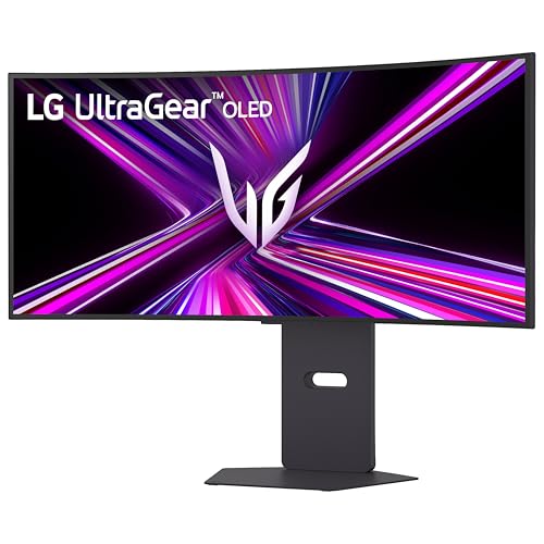 LG 34GX900A-B 34-Inch Ultragear WQHD (3440 x 1440) OLED Curved Gaming Monitor, 240Hz, 0.03ms, NVIDIA G-Sync, VESA DisplayHDR True Black 400, HDMI 2.1, DisplayPort, USB Type-C PD 65W, Black - image 9
