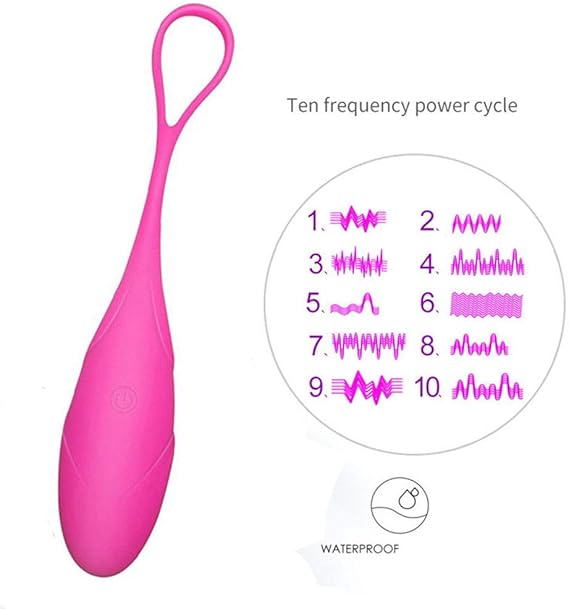 10 Velocidades Control Remoto Inalámbrico Vibrador USB ...