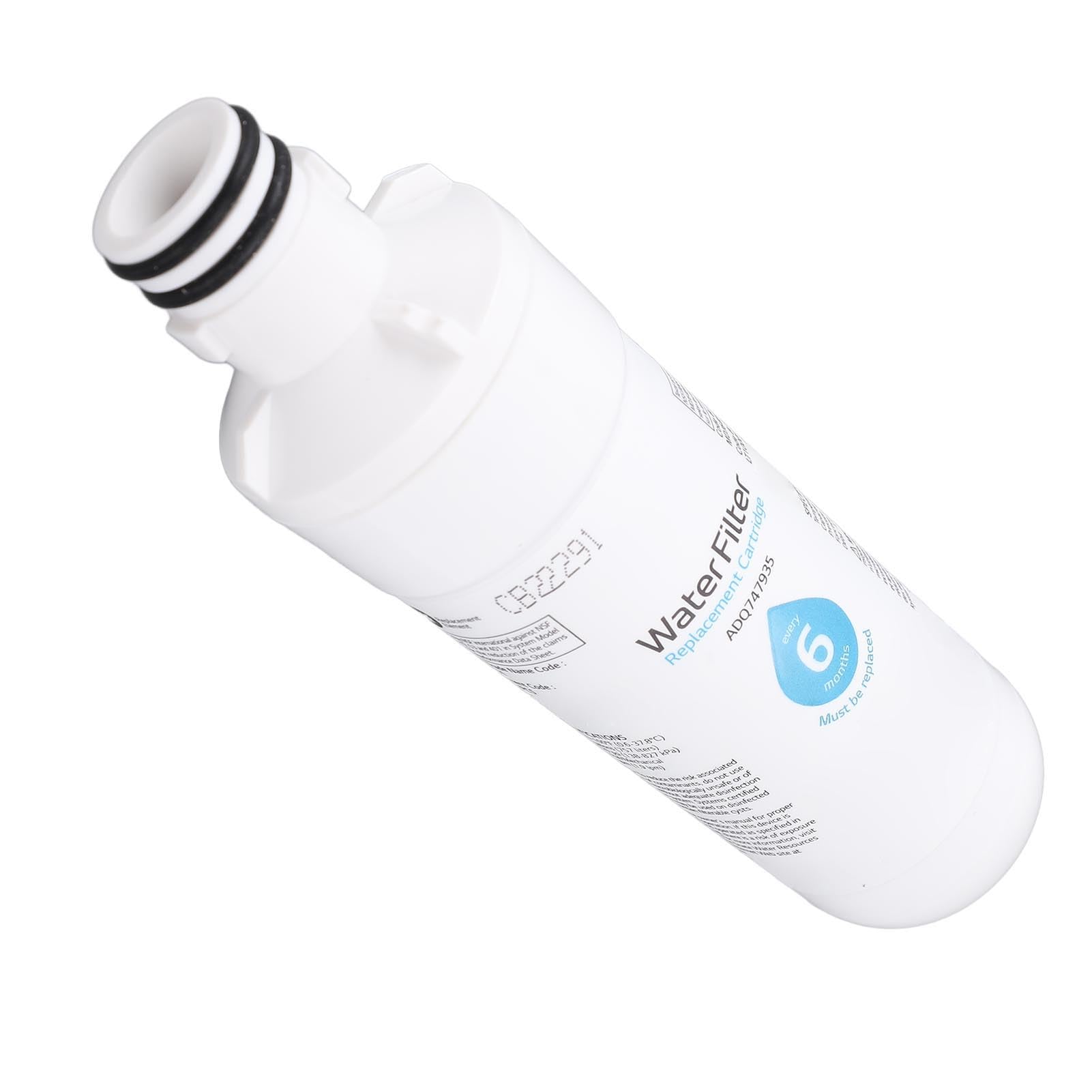 VBESTLIFE Filtre à Eau de Remplacement ADQ747935 pour Réfrigérateurs LT1000PC, Filtre à Eau de Réfrigérateur à Charbon Actif D'une Durée de Vie de 6 à 12 Mois