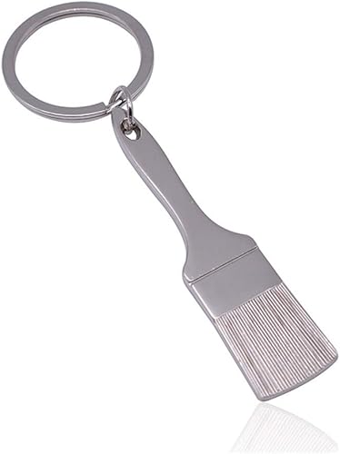 Pincel Llavero-Pincel Pincel Pincel Encantador-Pincel Pincel Llavero-Artista Llavero-Pintor Llavero-Pintor Pinceles, plateado