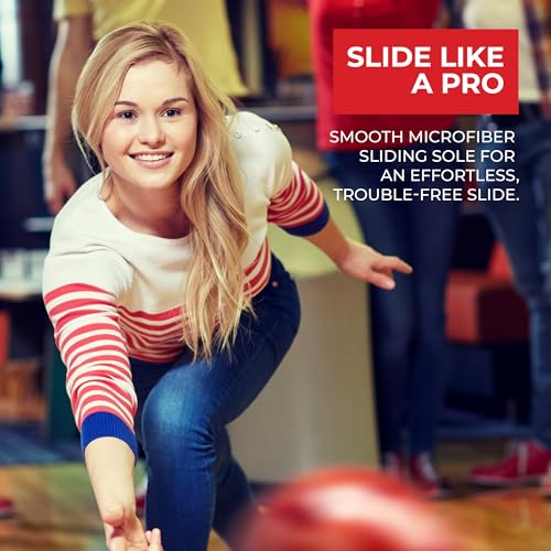 BSI Women's Revival Dial Shoe - Lightweight Bowling Shoes with Enhanced Comfort & Support, Black/Pink2