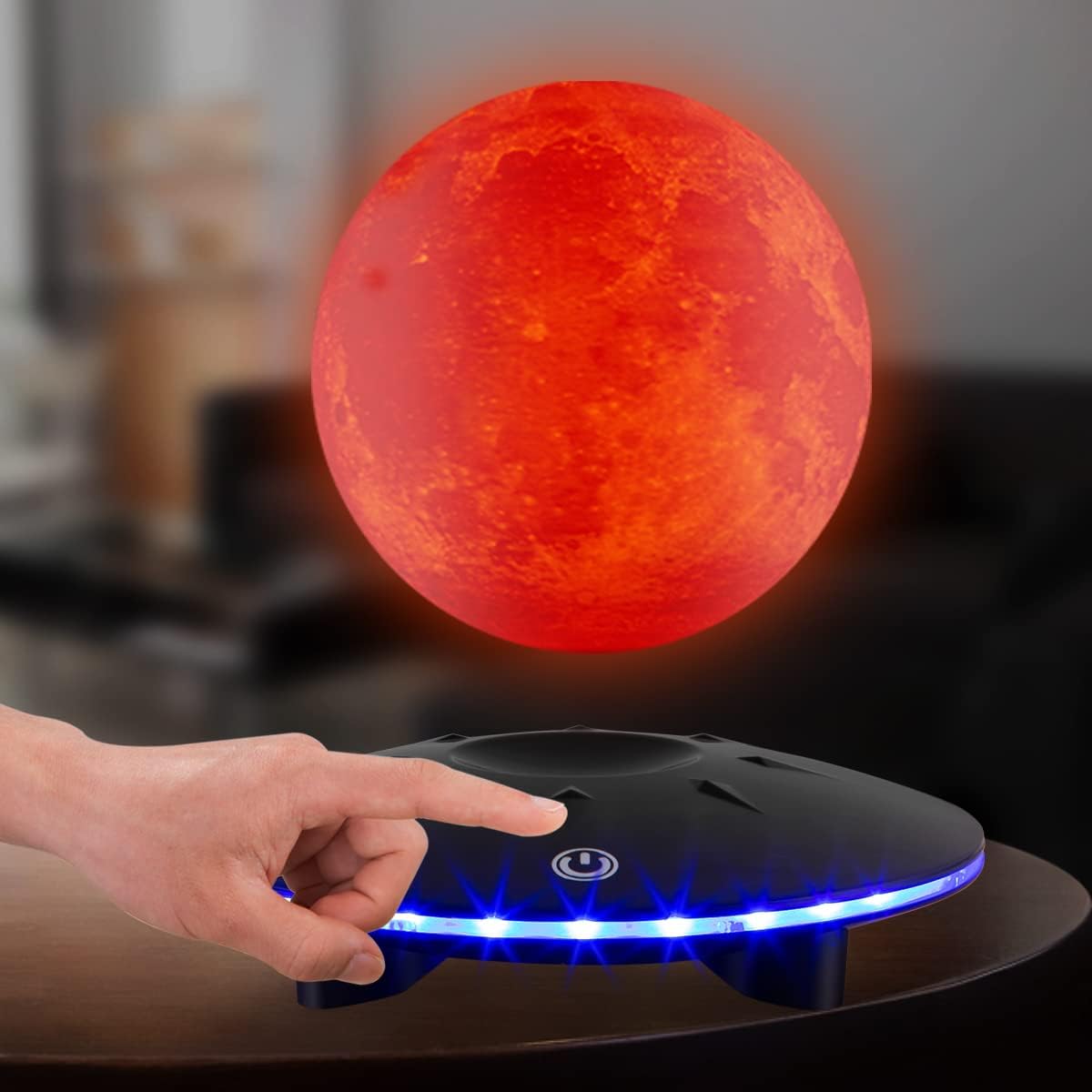 Verzaubern Sie Ihr Zuhause: DIDWI Schwebende Mondlampe – 16 Farben & 3D-Druck für ein magisches Ambiente!