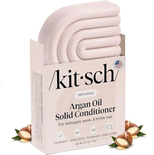 Kitsch Argan Oil Conditioner Bar – Repairing Hair Conditioner for
