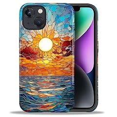 Stained Glass Sunset Beachy