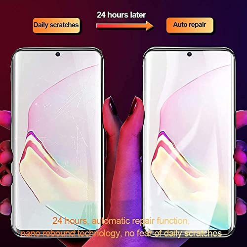 Image of ZARALA Hydrogel Screen Protector for Motorola Edge 40 / Edge 40 Neo /Edge 30 Fusion Anti-Spy Flexible TPU Private Protective Film, Anti-Scratch Anti-Peeping Ultra-Thin Soft Hydrogel Protective Film