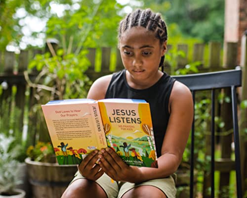 Image of Jesus Listens: 365 Prayers for Kids: A Jesus Calling Prayer Book for Young Readers