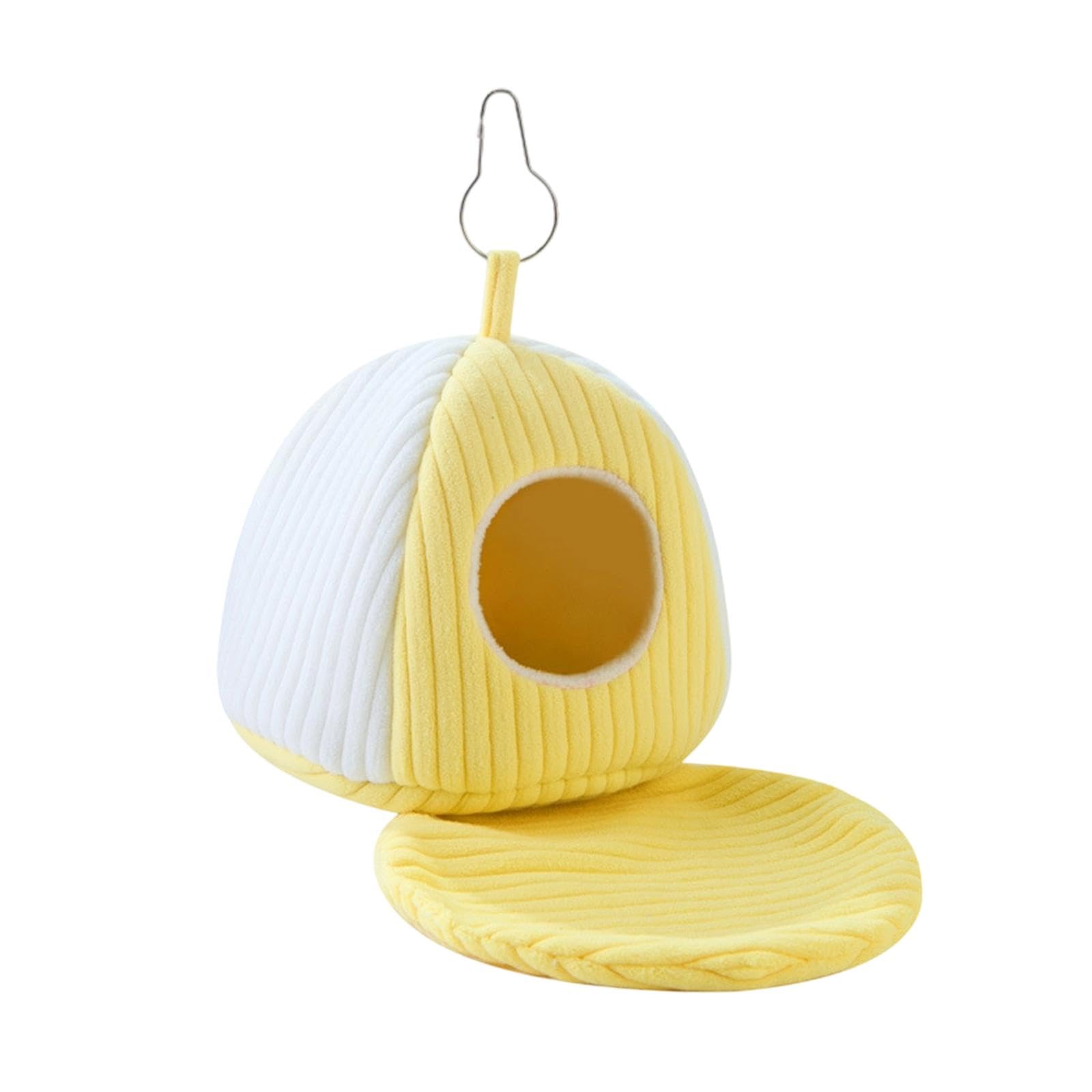 Warm Bird Nest Comfortable with Cushion for Budgerigar African Grey Lovebird 21cmx21cmx21cm | Home & Garden | Yard, Garden & Outdoor Living | Bird & Wildlife Accessories | Birdhouses-image-46