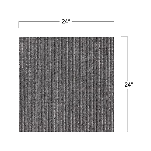 Image of Mohawk Advance 24 inch x 24 inch Berber (Loop pile), 0.09 inch Pile Height, Carpet Tile, PET Fiber, Replay Color, (24 Tiles), (96 sqft /carton)