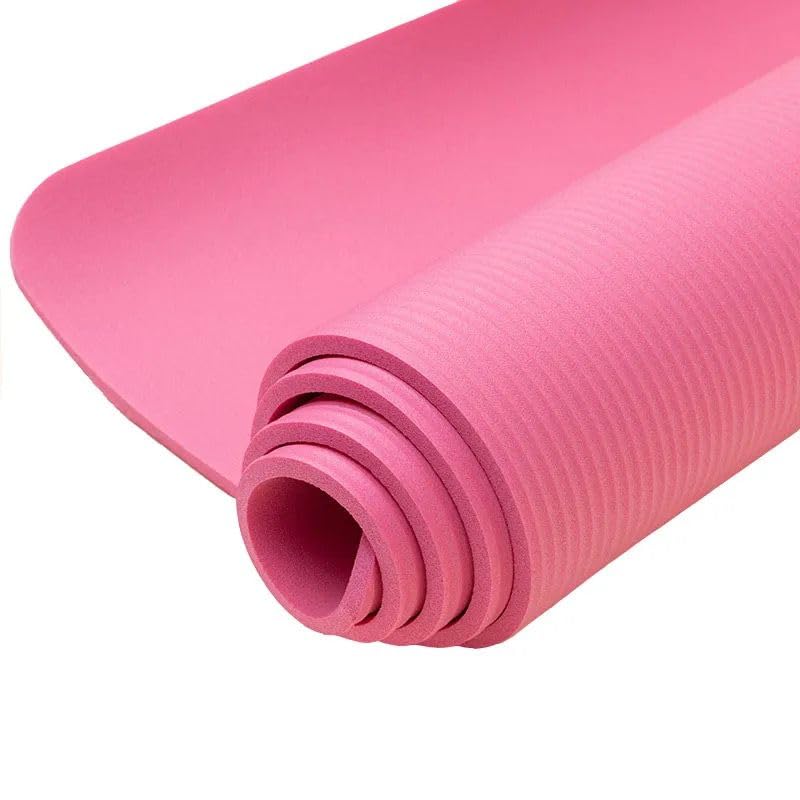 Zenith Yoga Mat Non Slip Yoga Mat Included 10mm Thick Exercise Mat Ideal for HiiT, Pilates, Yoga and Many Other Home Workouts