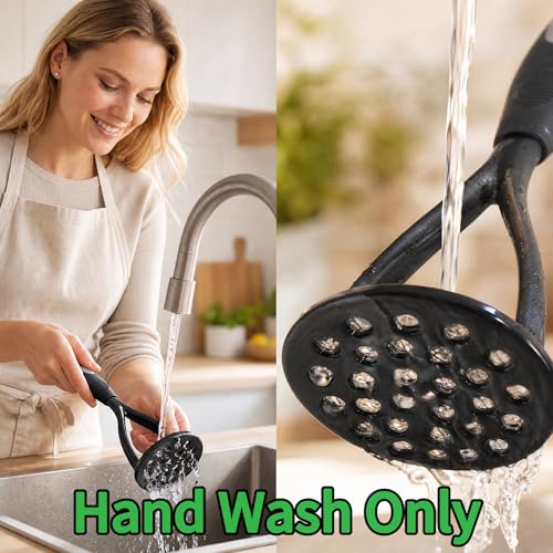KSENDALO Non-Scratch Nylon Masher
