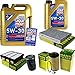 Produktbild QR-PARTS 69349847 Filter Set Inspektionspaket 6 Liter Liqui Moly Motoröl Longlife III 5W-30 MANN-FILTER Liqui Moly Motoröl Longlife III 5W-30 Innenraumfilter Kraftstofffilter LuftfilterÖlfilter