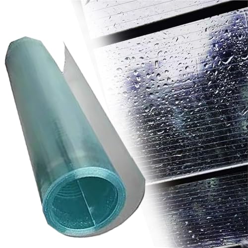 planchas transparentes tejados Hoja transparente del tejado del policarbonato, cubierta clara del tejado para el cuarto de almacenaje/la claraboya interior/el toldo/la(W 1.5m,L 15m)