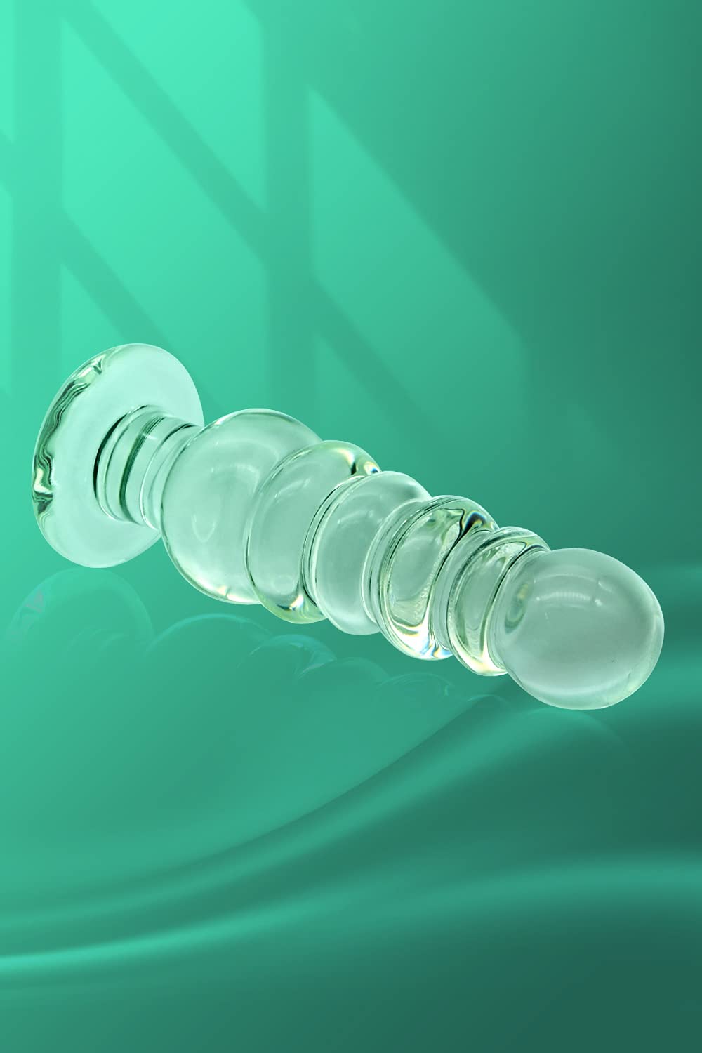 Perle anali di vetro Massaggio erotico Butt Plug Dildo Sega per adulti Giocattolo del sesso per uomini Donne e coppie Masturbazione