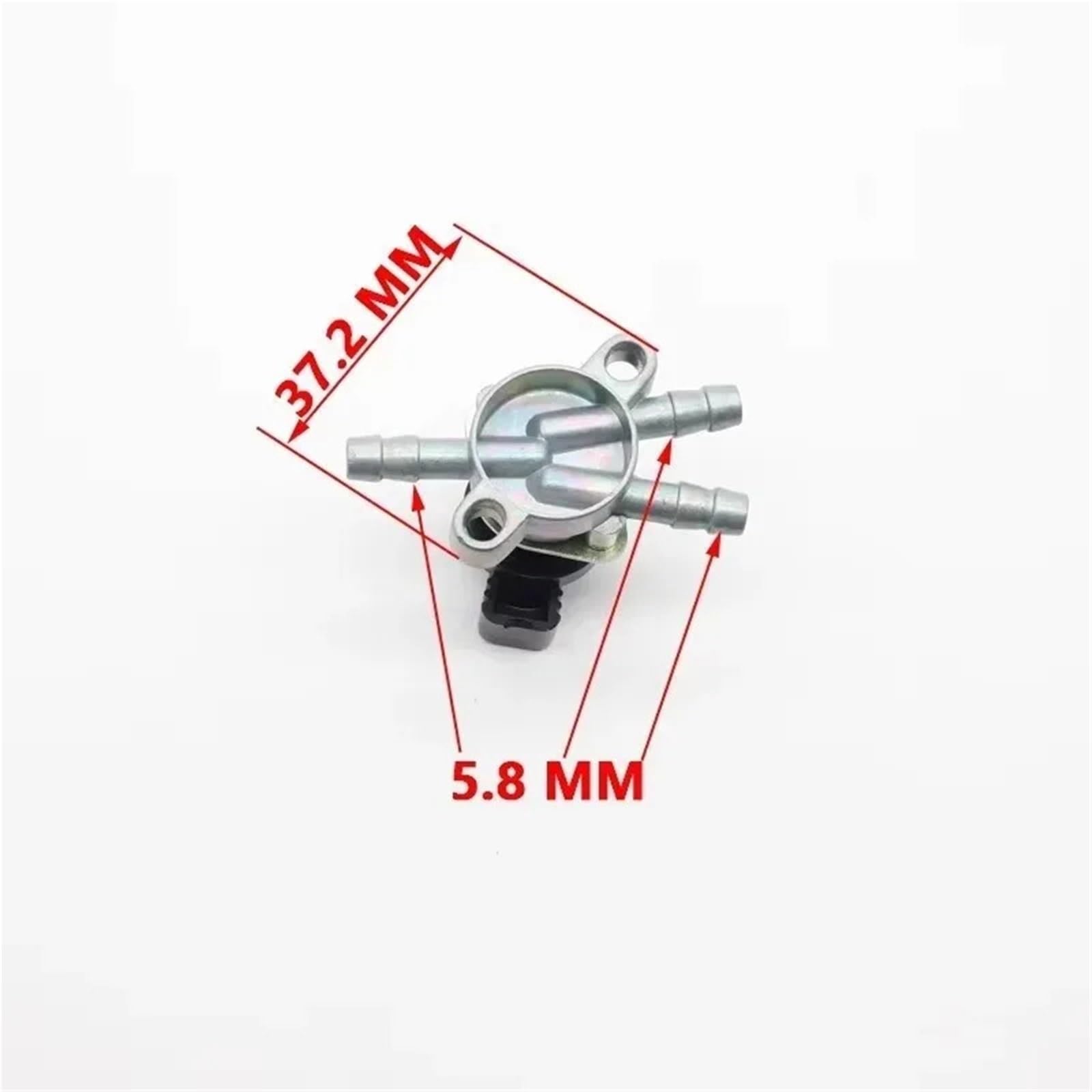 Carburador para Motor Grifo de Tanque de Combustible 2 en 1, Llave de Purga de Combustible de 3 vías, válvula Resistente, Accesorio para ATV Cortacésped de carburador