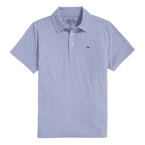 vineyard vines Boys Printed Sankaty Polo