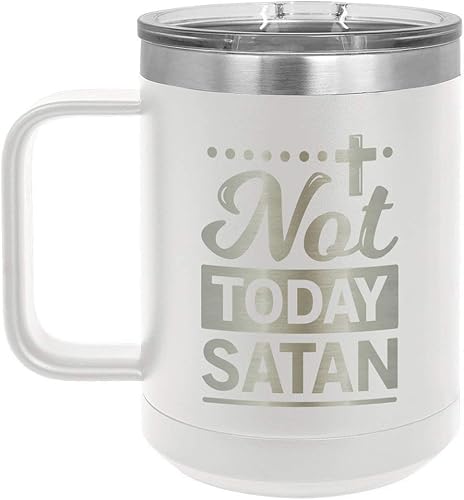 ONLYGIFTS.COM - Taza de café con tapa deslizante (13.0 fl oz), color blanco