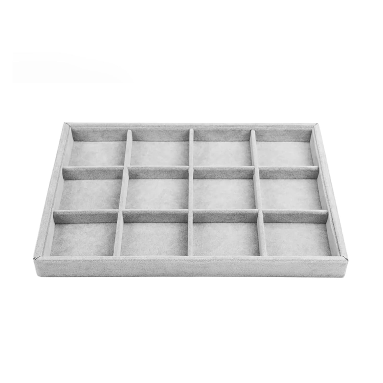 YGMNQAL Velvet Jewelry Tray Multifunction Velvet Stackable Jewelry Display Trays Rings Earrings Bracelet Organizer Storage Tray Jewelry Store Props