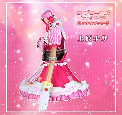 上原歩夢 夢への一歩 コスプレ 衣装 虹ヶ咲 ラブライブ！虹ヶ咲学園スクールアイドル同好会 ニジガク