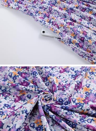 Image of BARASA Sundresses for Women Summer Sleeveless V Neck Spaghetti Strap A Line Wedding Guest Petite Dresses with Pockets D826