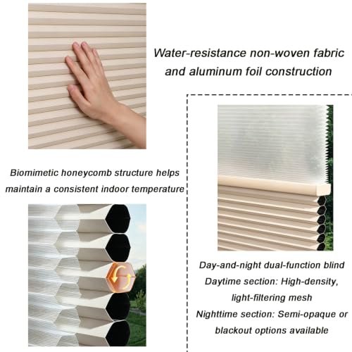 Store cellulaire jour/nuit sur mesure isolant thermique pour maison - 4