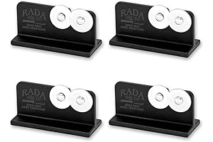Rada Quick Edge Knife Sharpener – 4 Quality Wheels for Fast Sharpening