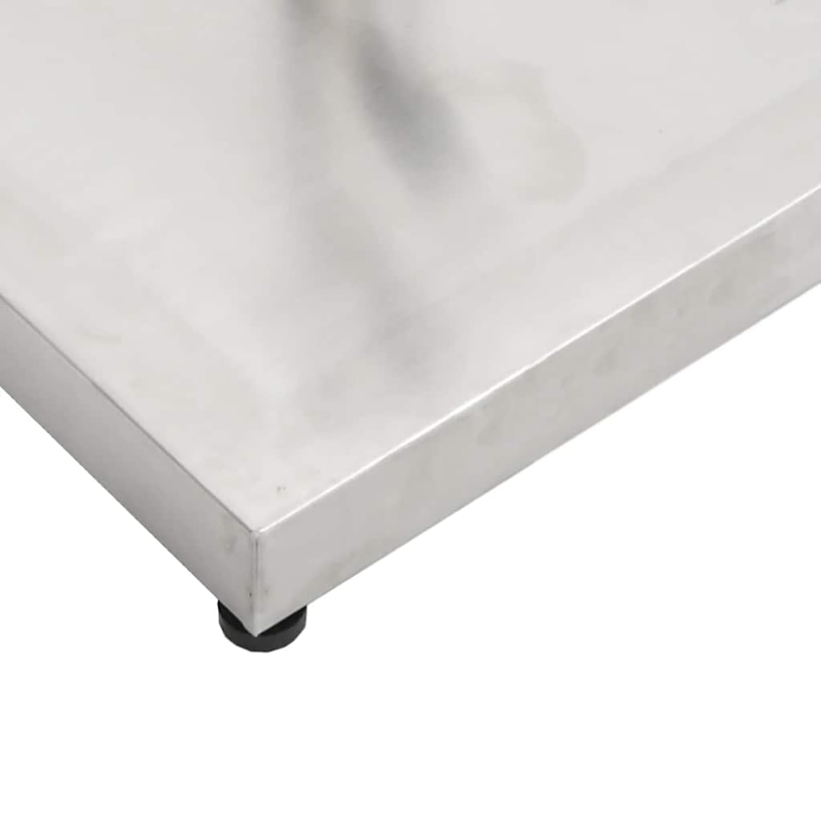 Gecheer Base per Ombrellone, Stabile con Manopola di Serraggio e Adattatori per Pali 32/38/48 mm, Acciaio Inossidabile 304 e Cemento, 49,5 x 49,5 x 38 cm, 25 kg, per Esterno e Giardino
