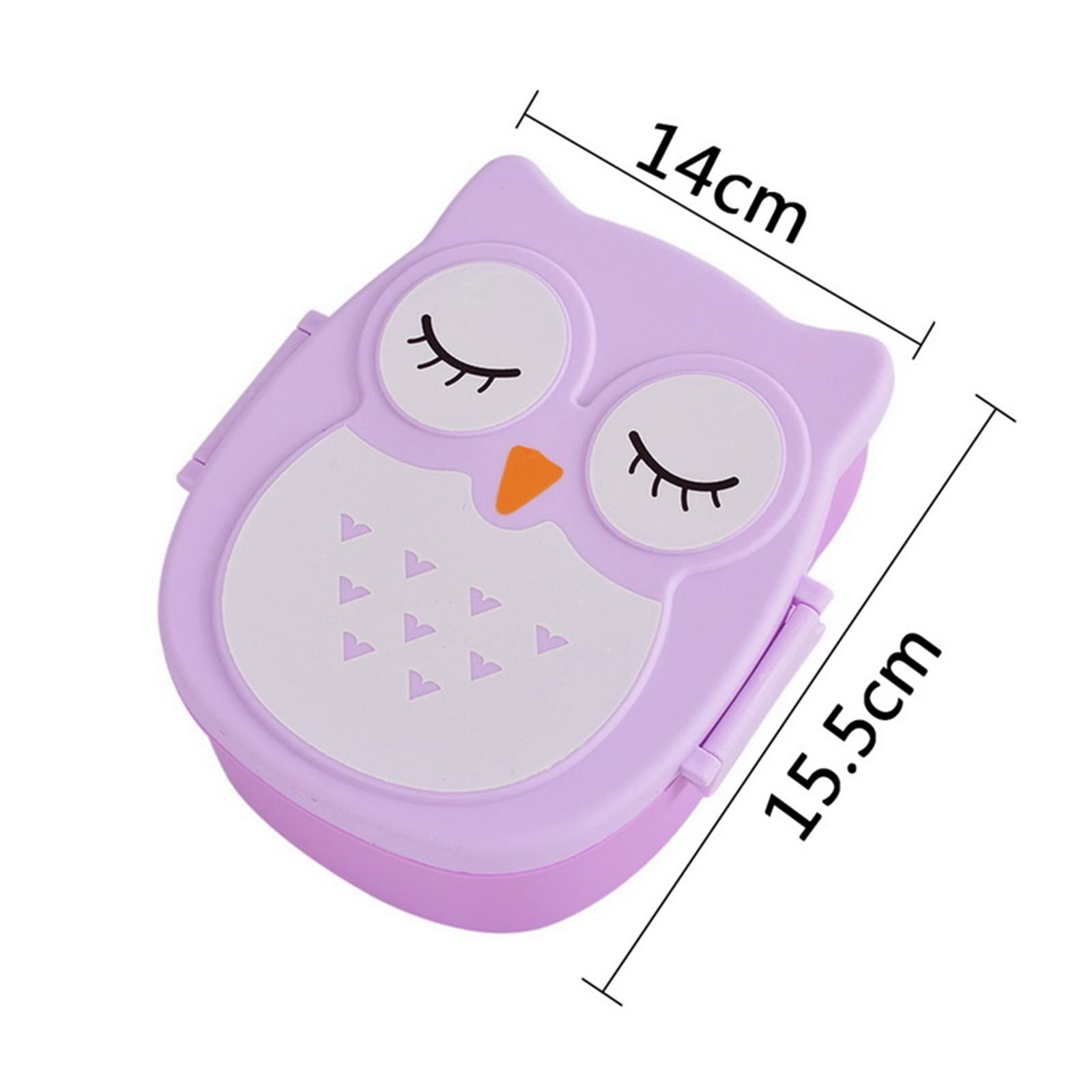 Bento Boxy Lunch Box Przenośne pojemniki na posiłki do szkoły Termos żywność piknik(Yellow)