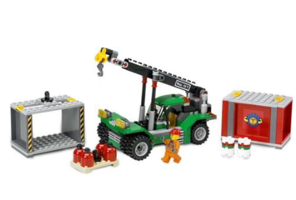 Amazon.co.jp: レゴ (LEGO) シティ コンテナスタッカー 7992 : おもちゃ