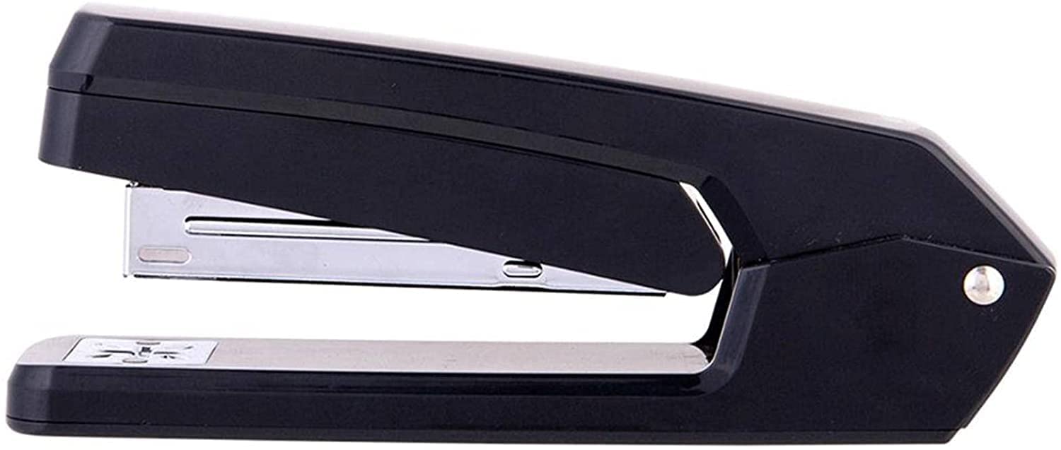 Agrafeuse Manuelle Bras pivotant Saupeux pivotant Stapleur pivotant 25 Capacité de feuilles Half Strip Strip Staple Rotating Anvil Stapler Papeterie Office Accueil School Utilité Pour Bureau Maison Éc