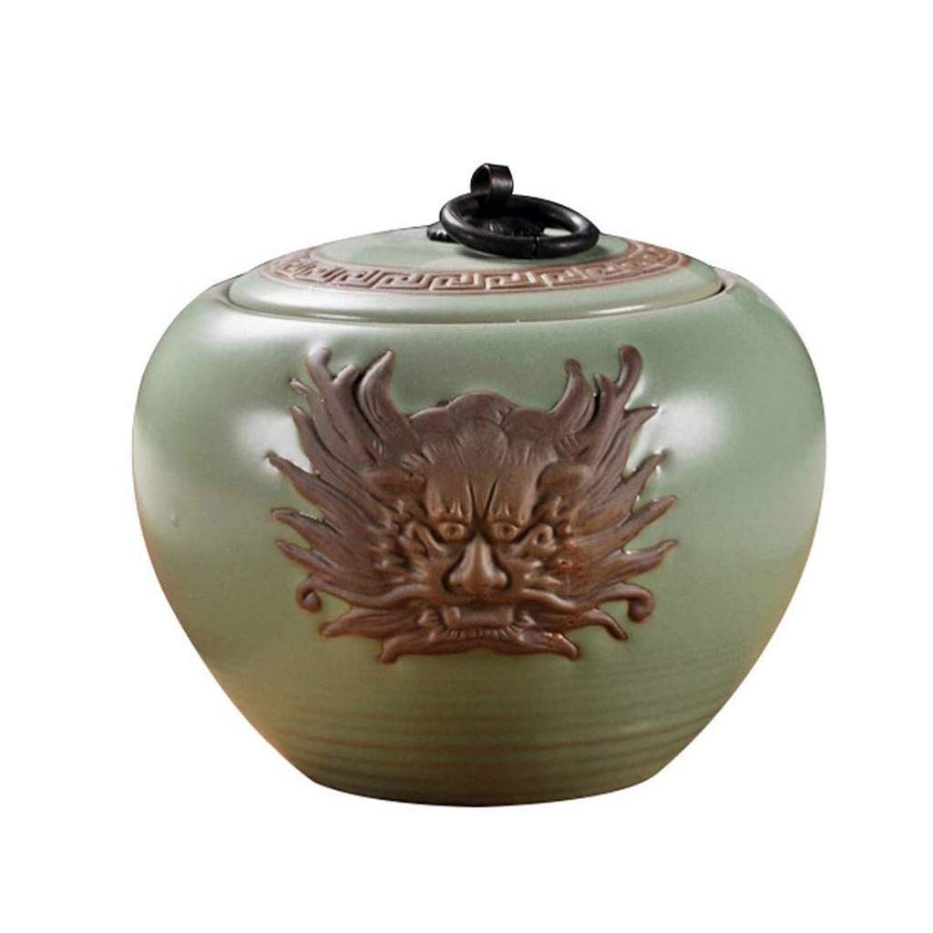Urne di cremazione in Ceramica per Ceneri umane per Adulti, Grande Argilla Viola Cinese/urna funeraria commemorativa in Ceramica Zisha, Bare e urne Viola
