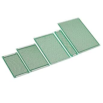 Amazon.co.jp: PATIKIL PCB Board Circuit 10 PCS Prototype Perf Board
