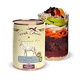 Terra Canis Cheval, Amarante & pêche - Nourriture Humide Classique, 400g I Aliment pour Chiens 1re qualité 100% aux Standards de l’Alimentation Humaine I Riche & sain I sans céréales & Gluten