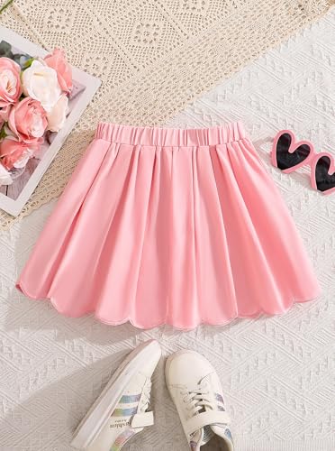 Image of Girls Pleated Skirts Cute Summer Graphic Casual Mini Tennis Skirts