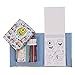 Tiger Tribe Coloring Set - Adventure Theme - Take Along Travel Art Kit - All Supplies Included - Easy Clean Up and Storage - Ages 3+ - 60207, Blue