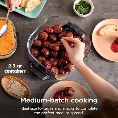 Ninja Crispi 5-in-1 Glass Air Fryer (Modular 4-qt) — view 7
