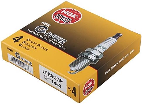 NGK Spark Plug 1483 LFR6CGP Pack of 4
