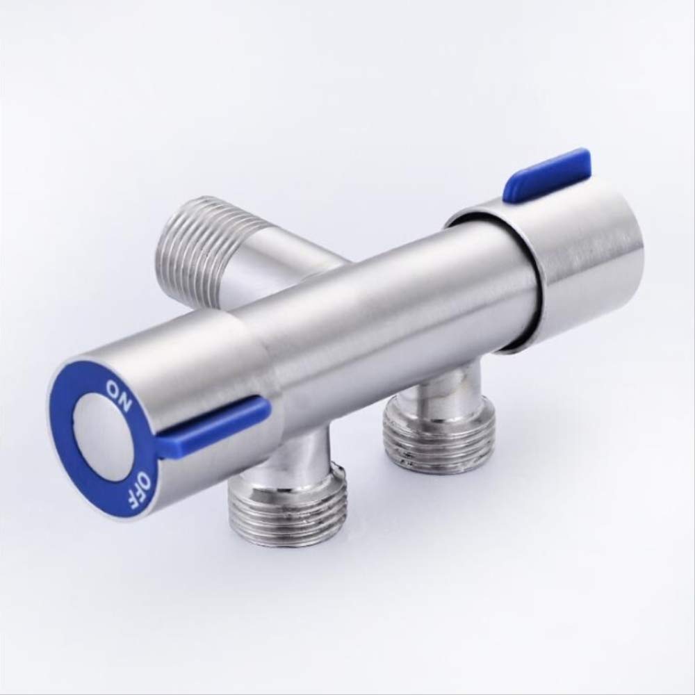ZYCHSJXA 304 Stainless Steel Bibcock Cold Tap Washing Mashine Faucet Toilet Ggarden A
