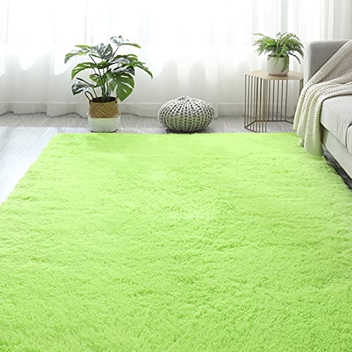 XIANPING Alfombras Dormitorio 50x140cm Non Slip Piel de Imitación Alfombras Interior Lavable Fácil Mantenimiento Cover