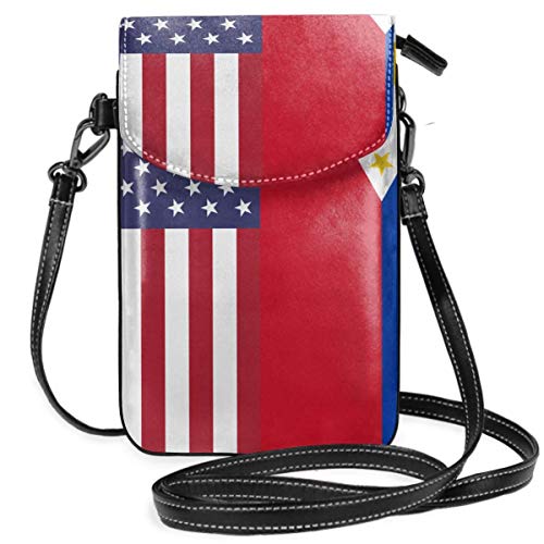 Preisvergleich Produktbild Dragonfly Constellation Kleine Crossbody Handy Geldbörse Tasche Smartphone Geldbörse Geldbörse mit abnehmbarem Gurt