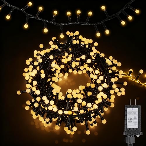 TGXCF 33FT 500LED Mini Globe Lights Plug in,Fairy Lights with