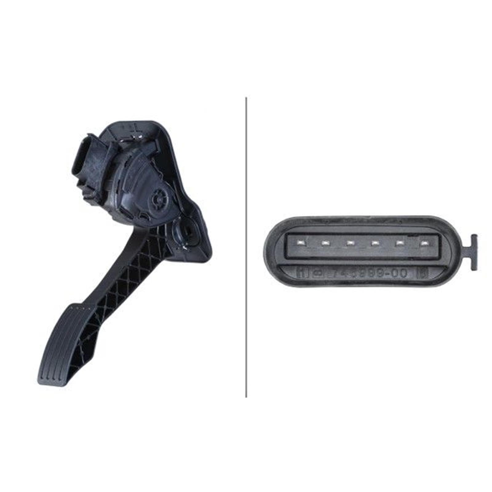 HELLA 6PV 010 946-211 Sensor, Fahrpedalstellung - für Linkslenker - Schaltgetriebe